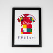 Load image into Gallery viewer, liverpool-classic-shirts-art-print-champions-wall-a4-framed