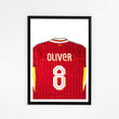 Load image into Gallery viewer, Custom Liverpool Shirt Print LFC Poster | 2024/25 Print