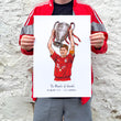 Load image into Gallery viewer, steven-gerrard-champions-league-istanbul-trophy-lift-poster-print-liverpool-fc-A3_unframed
