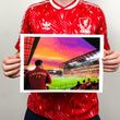 Load image into Gallery viewer, ANFIELD EUROPEAN NIGHTS ART PRINT