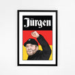 Load image into Gallery viewer, Jurgen Klopp Liverpool Poster Fist Pump Print - Kop Clobber
