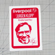 Load image into Gallery viewer, Klopp x Stan Smith Liverpool Poster Print - Kop Clobber