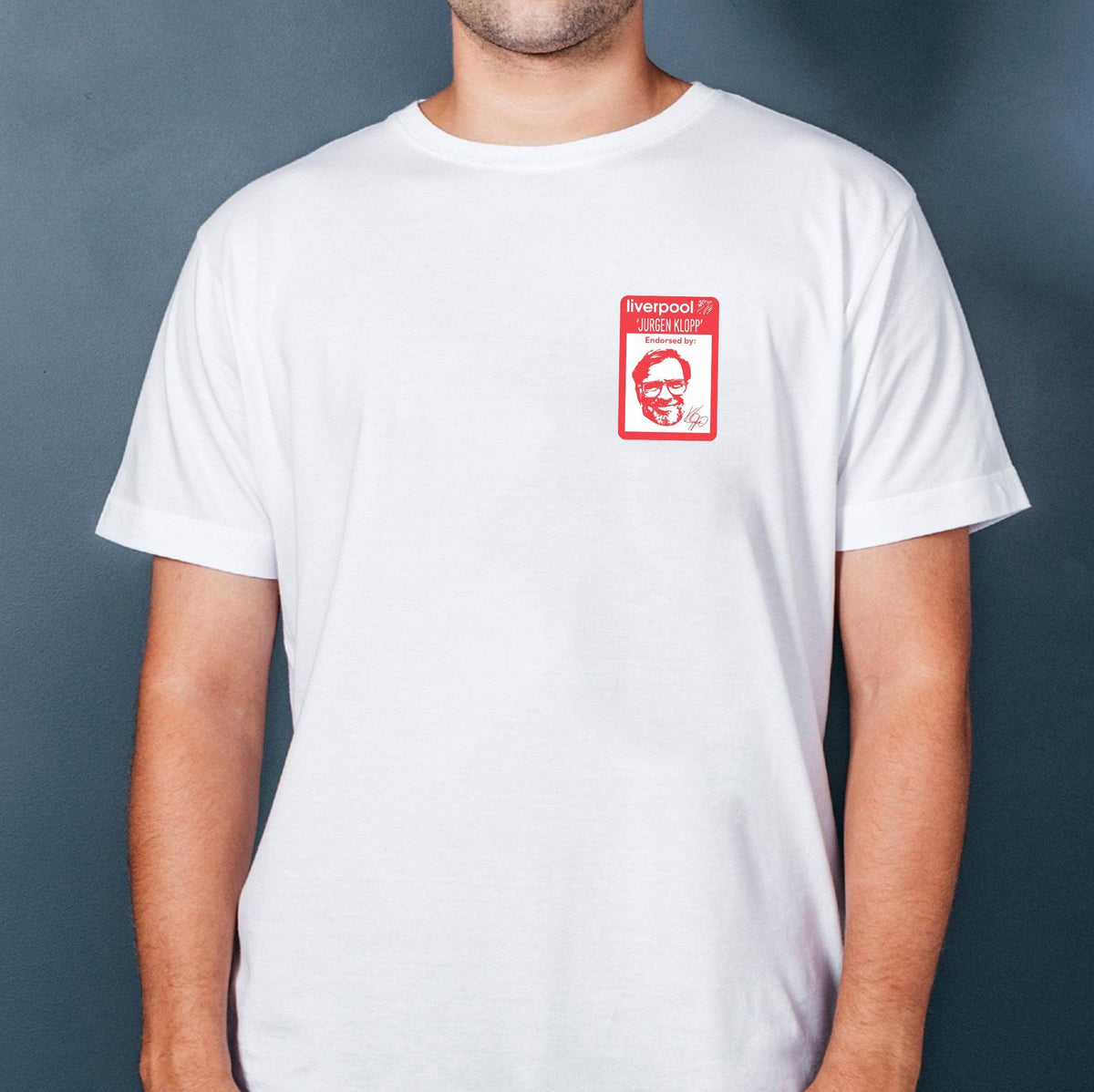 Klopp TShirt Stan Smith Logo Adidas LFC Store Kop Clobber