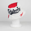 Load image into Gallery viewer, liverpool-fc-bucket-hat-white-away-98/99-away-kit-carlsberd-back
