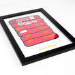 Load image into Gallery viewer, LIVERPOOL CHAMPIONS LEAGUE WINNERS POSTER - 6 TIMES SHIRT PRINT