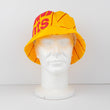 Load image into Gallery viewer, liverpool-bucket-hat-crown-paints-yellow-made-from-shirt-model