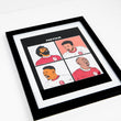 Load image into Gallery viewer, LIVERPOOL FC POSTER FRONT 4 SALAH, MANE, FIRMINO, JOTA ART PRINT