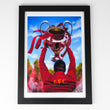 Load image into Gallery viewer, klopp-European-cup-trophy-lift-liverpool-fc-a4-framed