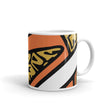 Load image into Gallery viewer, Retro 90's Mug Orange-Kop Clobber