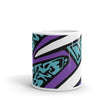 Load image into Gallery viewer, Retro 90's Mug Purple-Kop Clobber