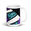 Load image into Gallery viewer, Retro 90's Mug Purple-Kop Clobber