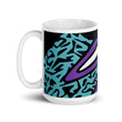Load image into Gallery viewer, Retro 90's Mug Purple-Kop Clobber