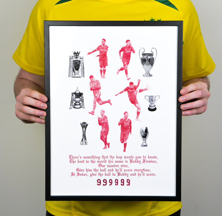 Bobby Firmino Legacy Print