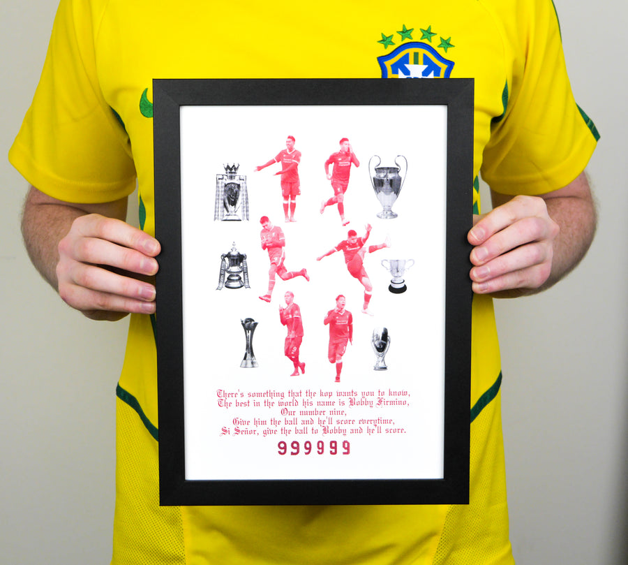 Bobby Firmino Legacy Print