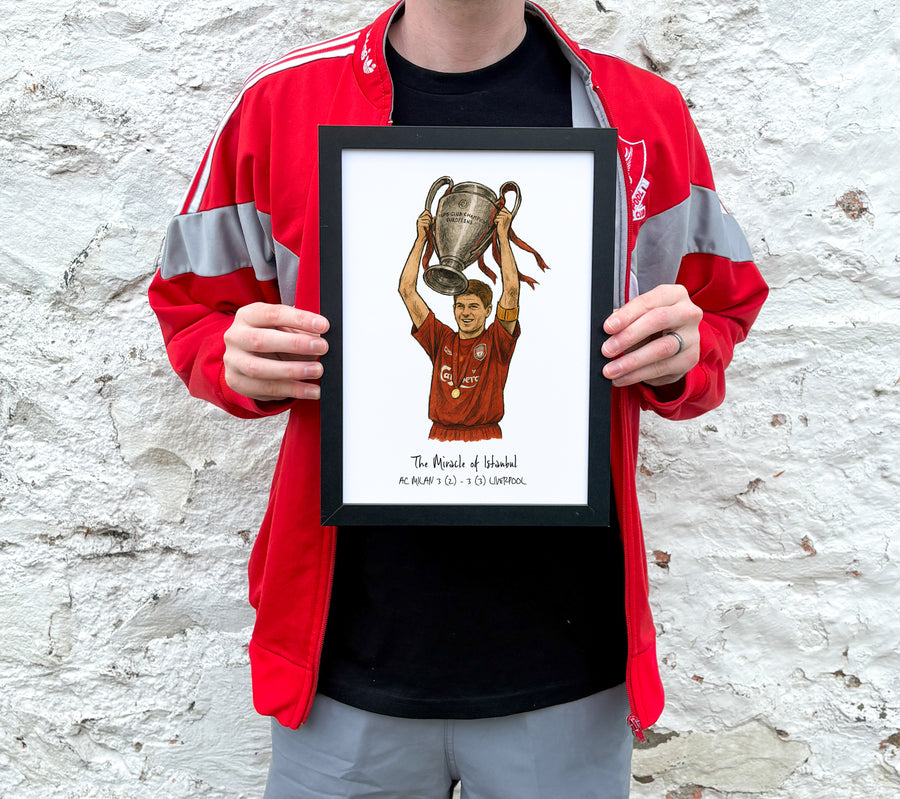 steven-gerrard-champions-league-istanbul-trophy-lift-poster-print-liverpool-fc-A4-standard