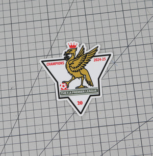 Liverpool 20 Times Champions Sticker Pack x4