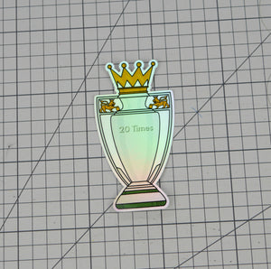 Liverpool 20 Times Champions Sticker Pack x4