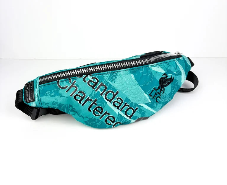 Liverpool Bumbag Made From the 20/21 Away Shirt