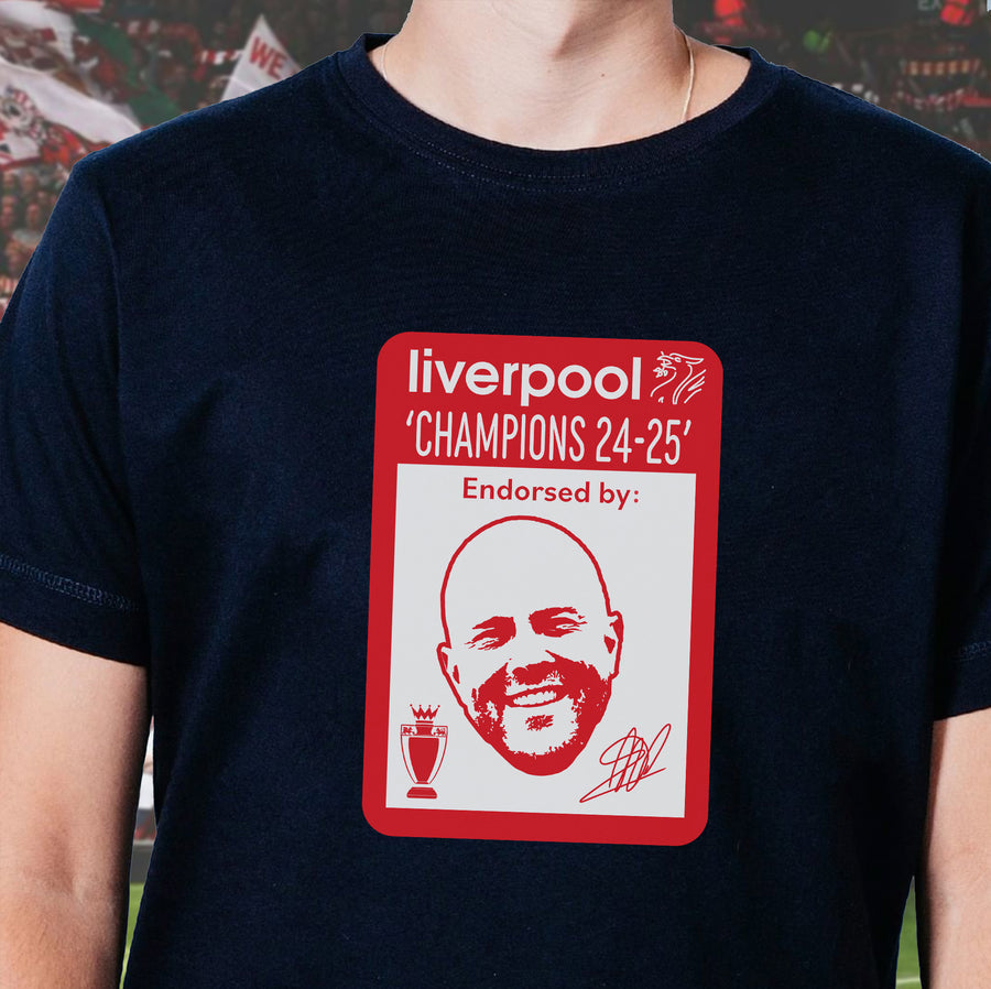 Slot-Liverpool-Premier-League-Winners-TShirt-navy-model-lfc
