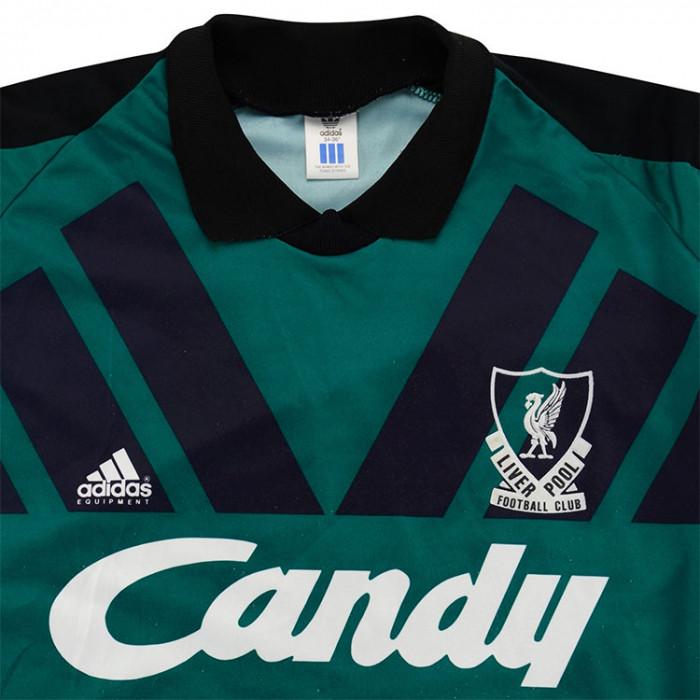 1991-92 Liverpool Goal Keeper Shirt Candy (Very Good) - S-Kop Clobber