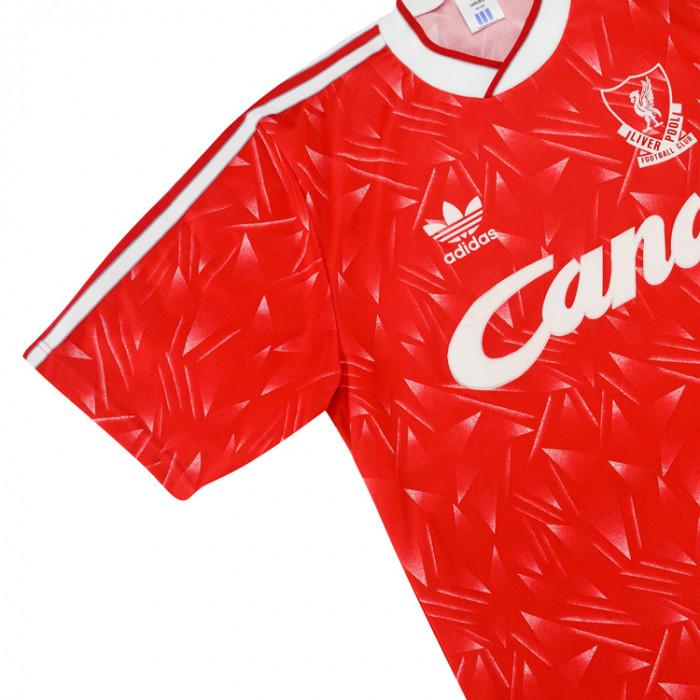 89-91 Liverpool Home Shirt Candy (Mint) - M-Kop Clobber