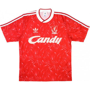 89-91 Liverpool Home Shirt Candy (Mint) - M-Kop Clobber