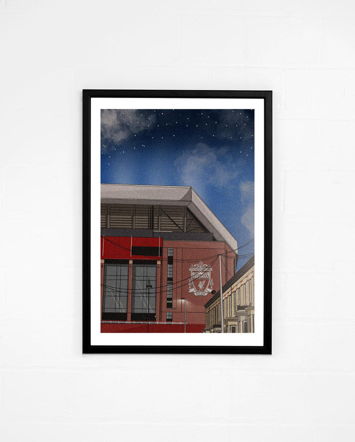 Anfield Liverpool Poster Under The Lights Print