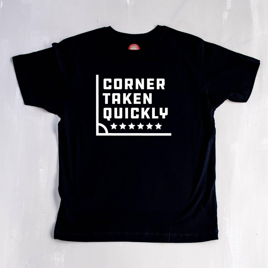 Corner Taken Quickly 6 Times Liverpool T-Shirt-Kop Clobber