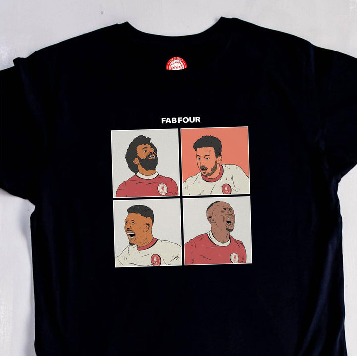 liverpool fc beatles tshirt let it be fab four mane salah jota firmino