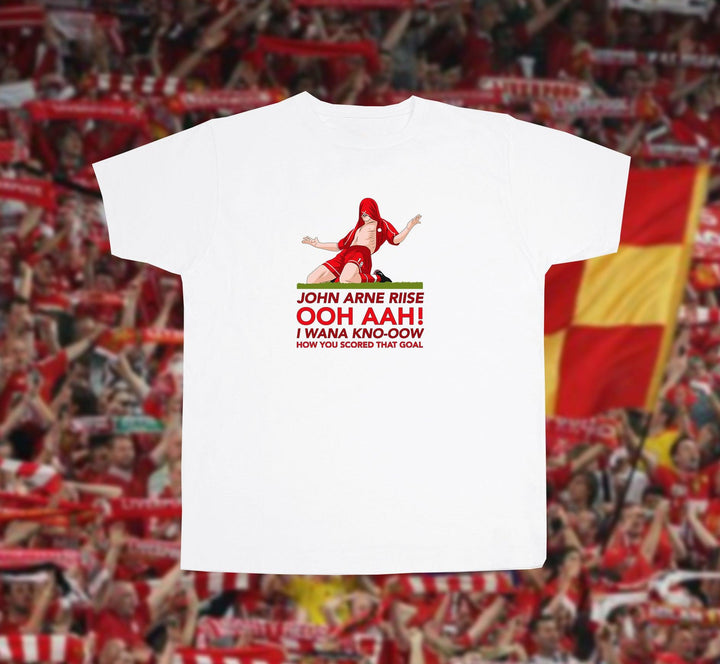 John Arne Riise Ooh Ahh T-Shirt - Kop Clobber