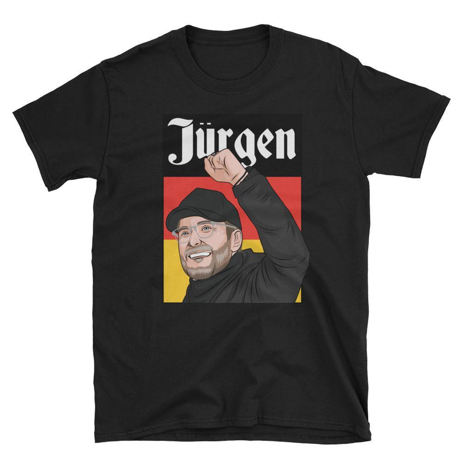 Jurgen Klopp Fist Pump Liverpool T-Shirt-Kop Clobber