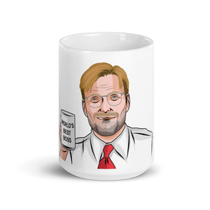 Klopp 'Worlds Best Boss' Mug-Kop Clobber