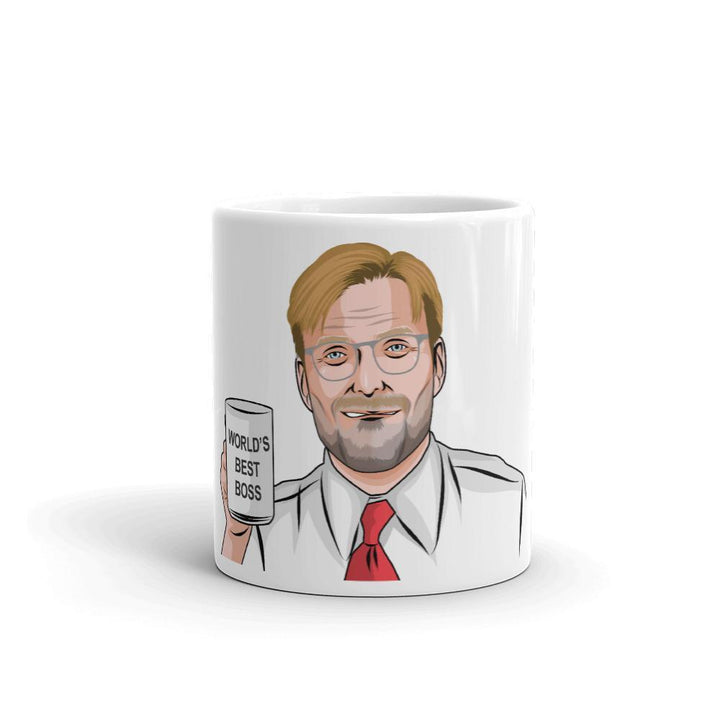 Klopp 'Worlds Best Boss' Mug-Kop Clobber