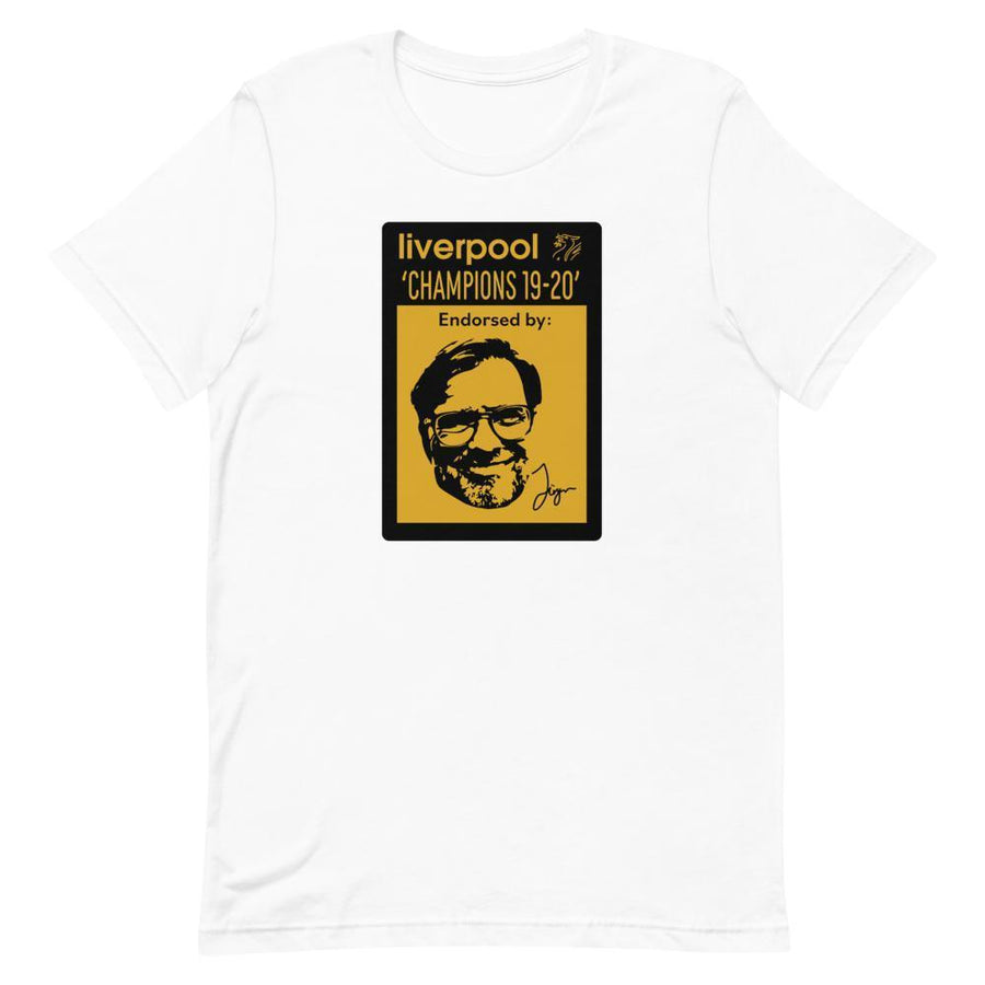 Klopp x SS Liverpool Champions T-Shirt-Kop Clobber-lfc-store-unofficial-liverpool-shop