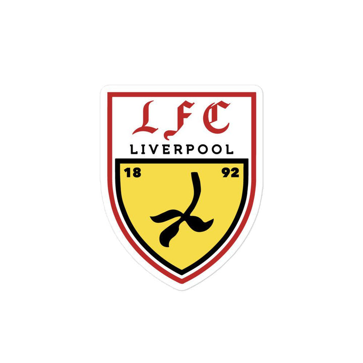 LIVERPOOL X STUTTGART BADGE STICKER