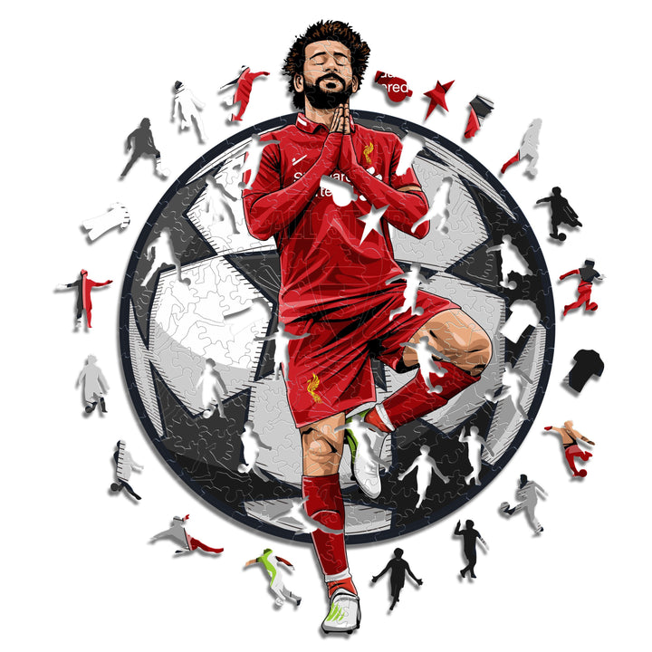 MO SALAH JIGSAW PUZZLE - WOODEN 3D