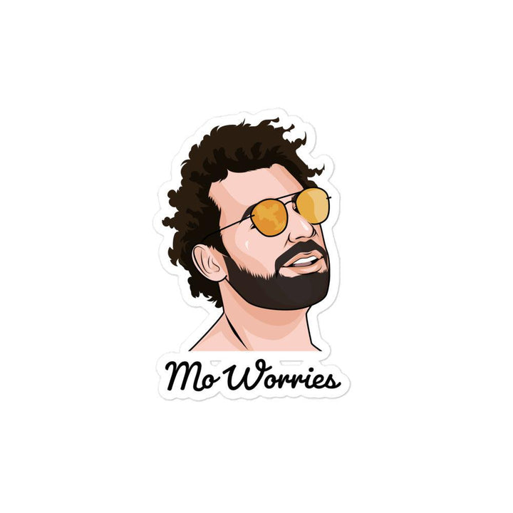 MO SALAH LIVERPOOL STICKER 'MO WORRIES'