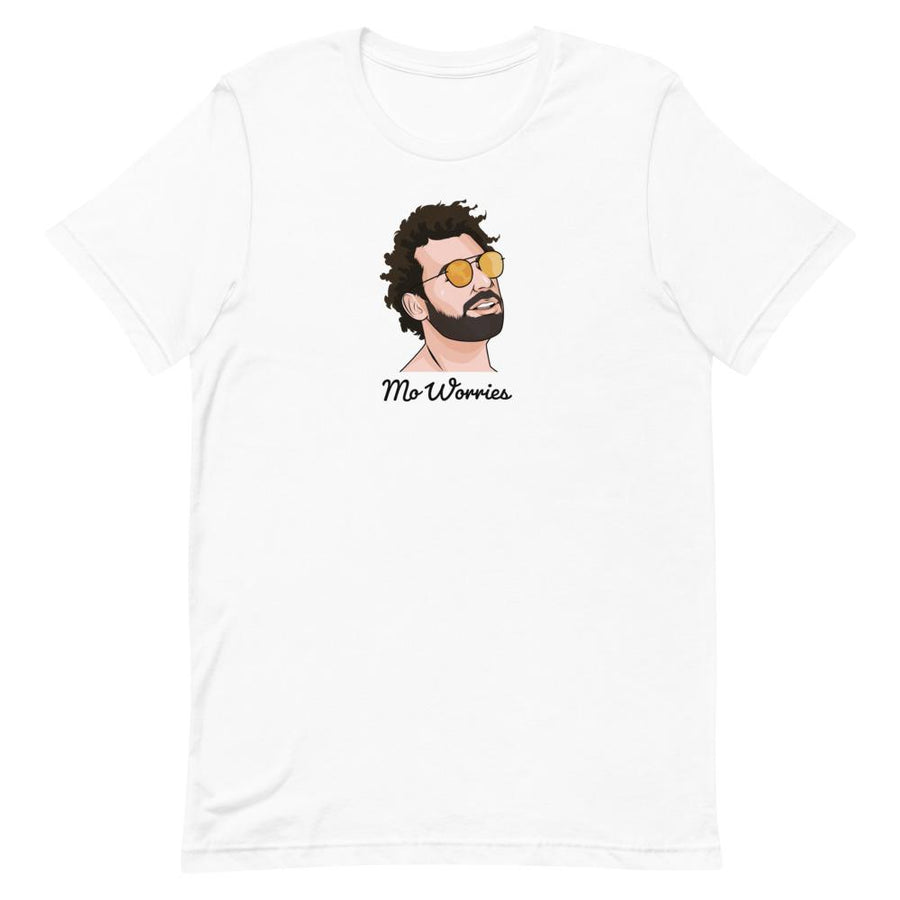 Mo Salah Liverpool T-Shirt 'Mo Worries'-Kop Clobber