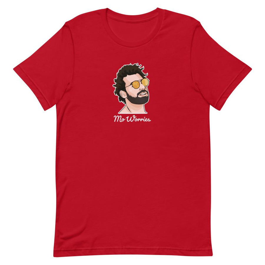 Mo Salah Liverpool T-Shirt 'Mo Worries'-Kop Clobber