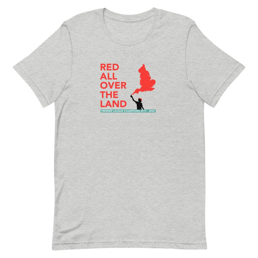 Red All Over The Land Liverpool T-Shirt-Kop Clobber-lfc-store-unofficial-liverpool-shop