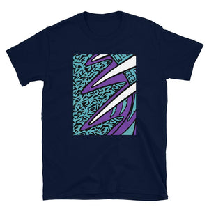 Retro 90's Goalkeeper Jersey Print - Purple-Kop Clobber