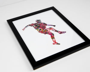 STEVEN GERRARD POSTER - ICONIC MOMENTS ART PRINT