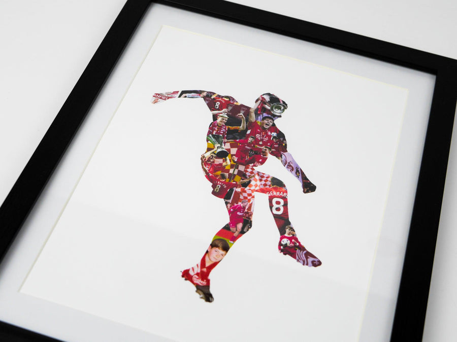 STEVEN GERRARD POSTER - ICONIC MOMENTS ART PRINT