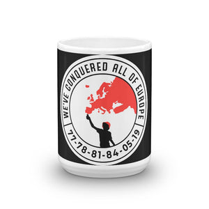 We've Conquered all of Europe Liverpool Mug-Kop Clobber